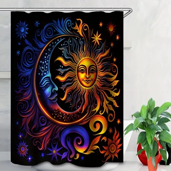 4pc Moon and Sun Bathroom Set NWT - Picture 6 of 10